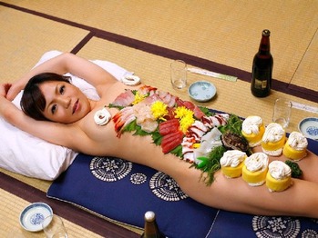 女体盛り