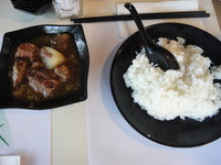 牛筋ご飯