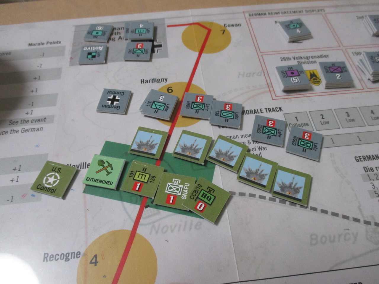 全日本送料無料 BASTOGNE/World at War 056(Decision Games)/3ターン ウォーゲーム