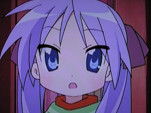 普通の顔のかがみ