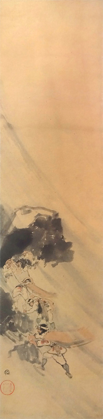 吉田博 登山図