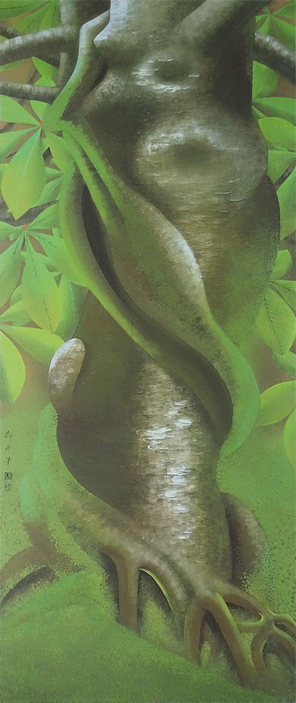 速水御舟 手摺木版画 『夜ざくら』】掛軸・書画・版画の買取実績