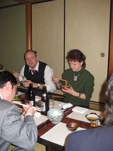 ラング夫妻の初すき焼き