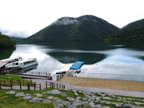 然別湖の