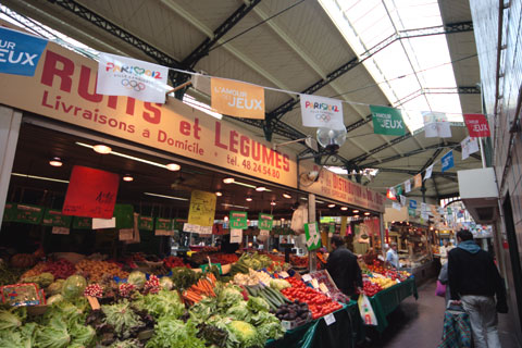 フランス旅行:市場の野菜レギューム