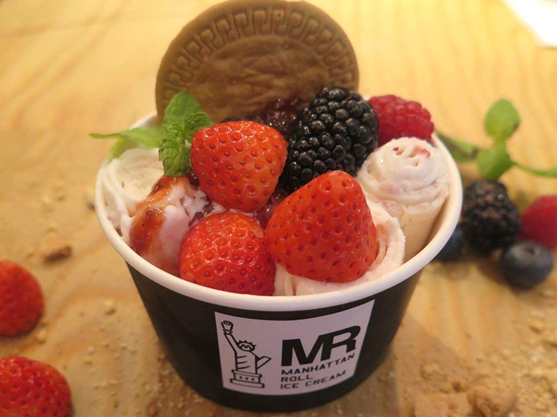 マンハッタンロールアイスクリーム