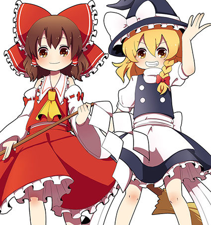 霊夢&魔理沙