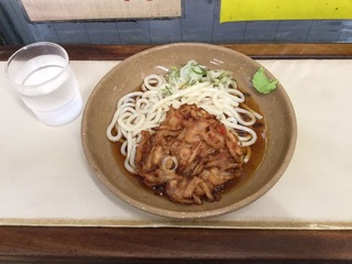 冷桜海老うどん