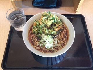 天ぷらそば