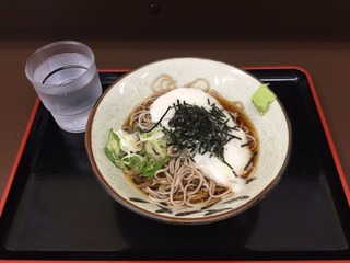 冷しとろろそば