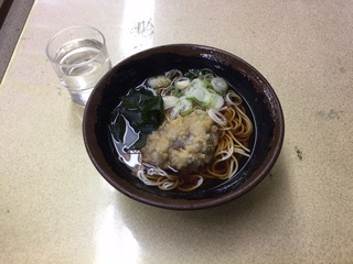 原木しいたけ天そば