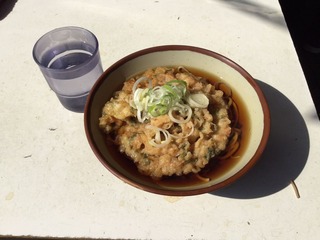 天ぷらそば