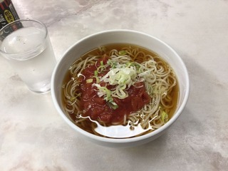 トマト冷やし細うどん