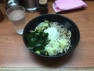 冷し山菜おろしそば