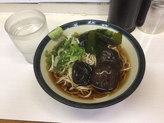 冷ししいたけそば