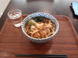 かけそば天ぷら