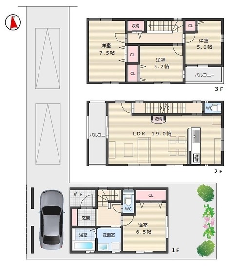 流町間取