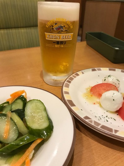 サイゼリアお決まりコース
