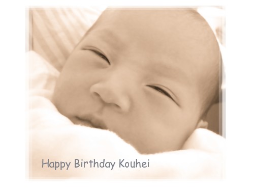 Happy birthday Kouhei