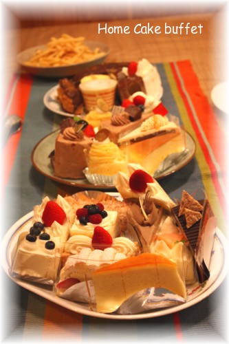 ケーキビュッフェ1