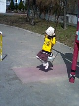今年初ブランコ
