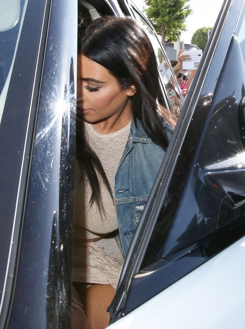 Kim Kardashian Visits DASH in West Hollywood