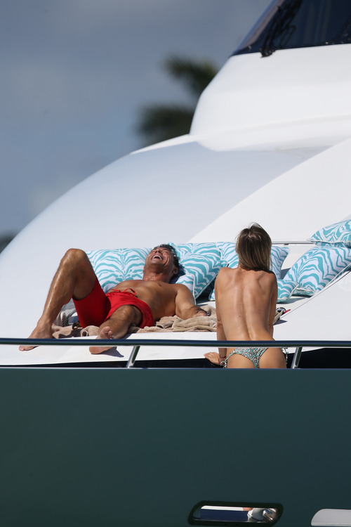 Joanna Krupa Topless in Miami on Feb 22012