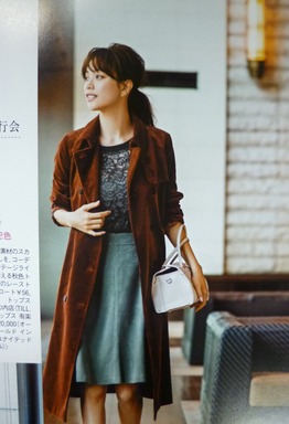 Domaniにて蛯原さん着用コート＆Domaniプレゼント  