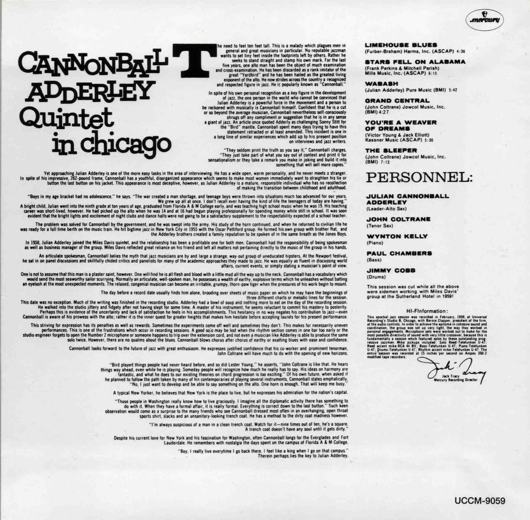 CANNONBALL ADDERLY QUINTET IN CHICAGO-2