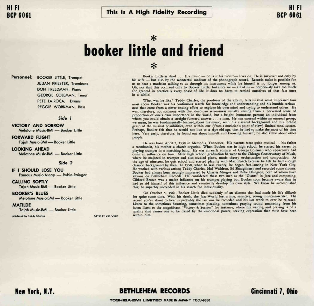 BOOKER LITTLE AND FRIEND-2