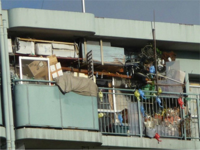 マンション住みのゴミ屋敷