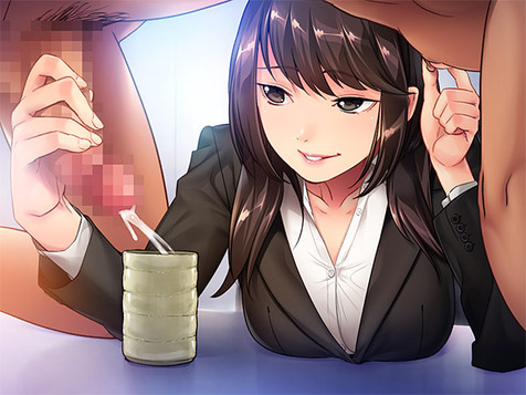 ドSなOL女王様のCGエロ画像4