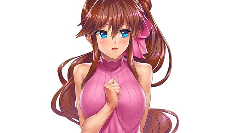 正義の変身ヒロインを支える俺と悪の女幹部のCGエロ画像2