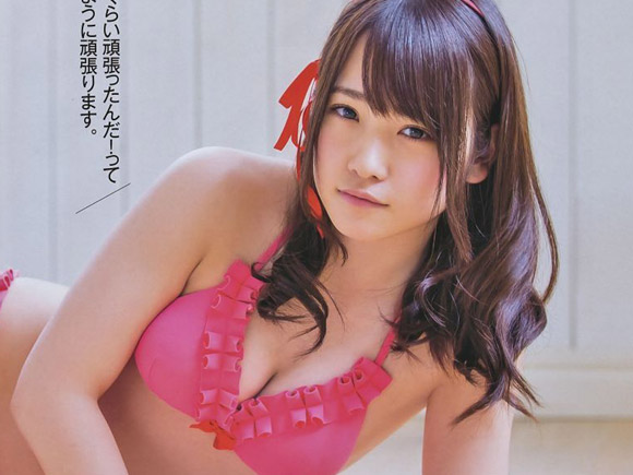 AKBの絶対的ロリカワ枠!川栄李奈(19)の抜けるオカズ画像×49