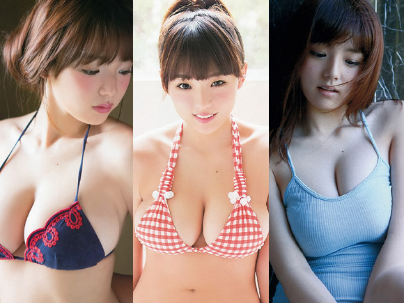 爆乳アイドル代表・篠崎愛