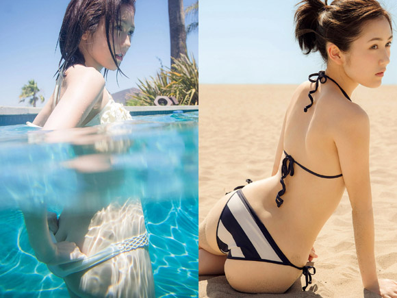 2007年からAKBで活動を続ける渡辺麻友。セクシーランジェリーでのグラビア解禁で新たな領域へ