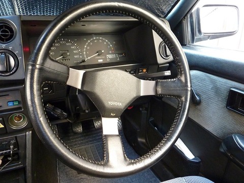 AE86純正ステアリング トヨタ スプリンタートレノ GT APEX 希少