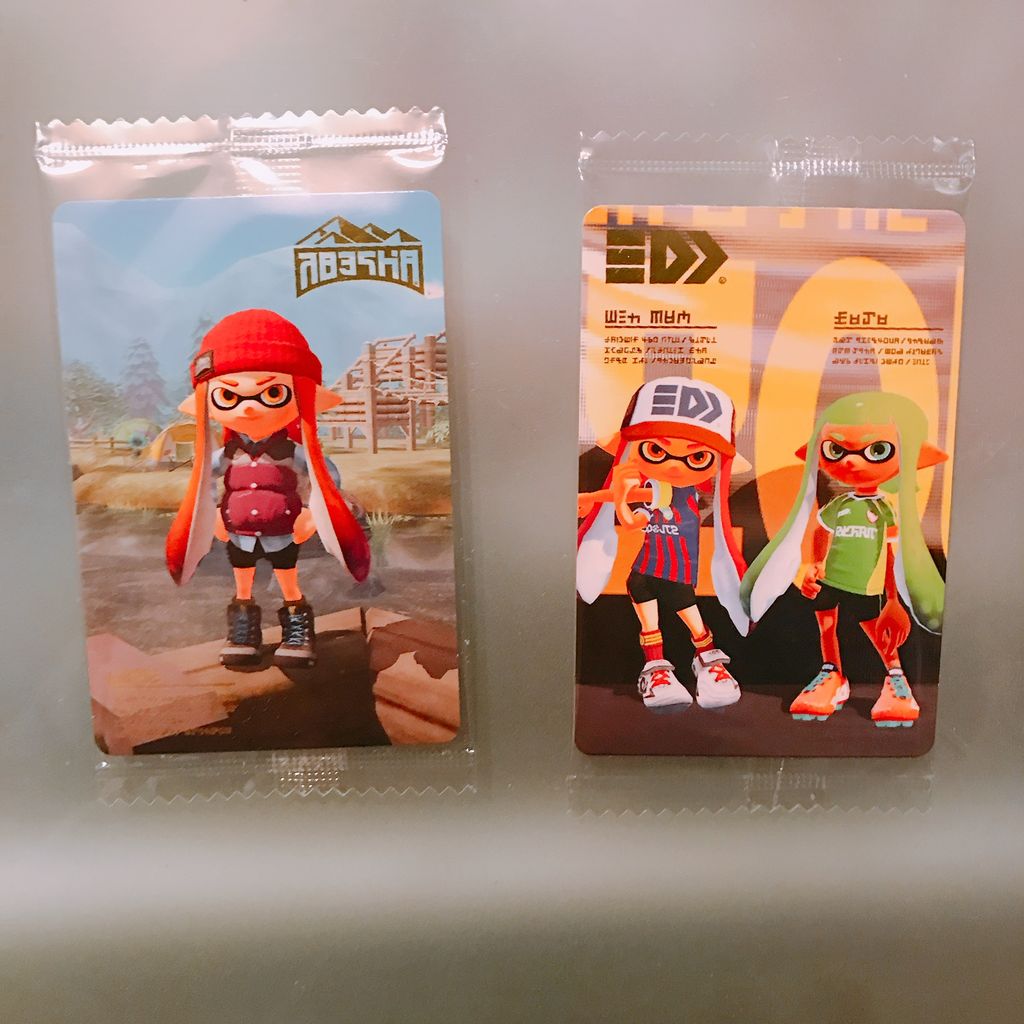 スプラトゥーン　初代　ステッカー　ウエハース　こだわりコーデ編　8枚セット スプラトゥーン Splatoon ウエハース こだわりコーデ ステッカー