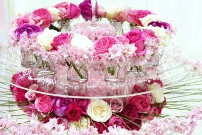 pink flowers