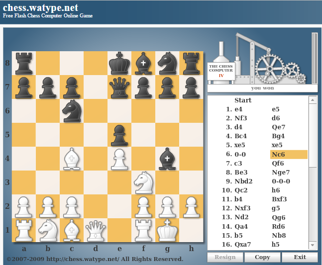 チェス 残滓 chess watype net