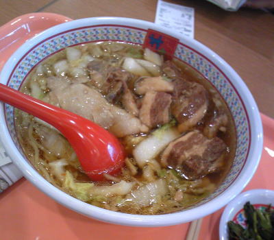 豚の角煮ラーメン