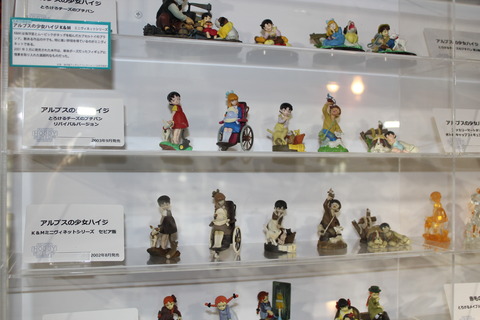 海洋堂ホビー館 ハイジのフィギュア