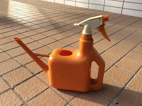 お気に入りのじょうろ