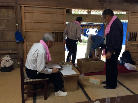 種穂神社例祭準備5
