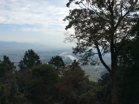 種穂神社からの眺め