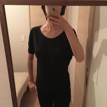 部屋着にストール1