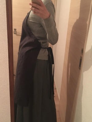 無印良品のエプロン3