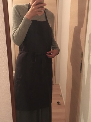 無印良品のエプロン4