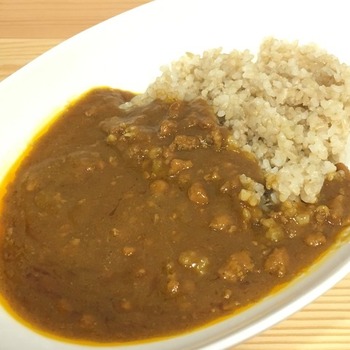 無印良品のキーマカレー2