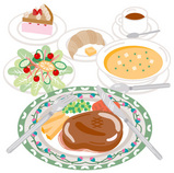 油っぽい食事